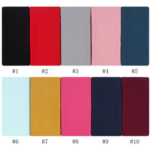 Chiffon Hijab Scarf – Monochrome Pearl 70x180cm