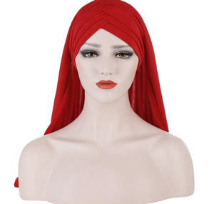 Patch Hijab – Muslim Lady Fashion Headscarf for Women