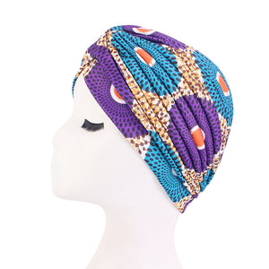 Cross Turban Hijab – Ladies Fashion Headwrap Cap