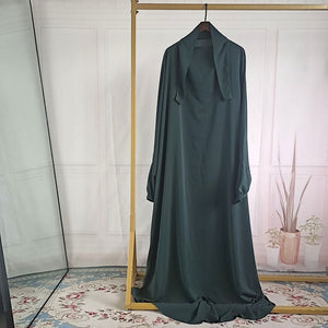  one piece prayer dress Amazon Abaya Dubai Turkey 