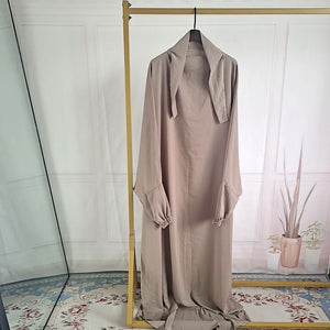  one piece prayer dress Amazon Abaya Dubai Turkey 