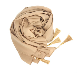 Hijab With Tassel – Elegant Shawl Headscarf for Women
