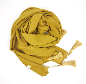 Hijab With Tassel – Elegant Shawl Headscarf for Women