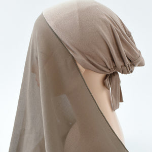 Sunscreen Hijab Hat – Adjustable Sun Protection Veil