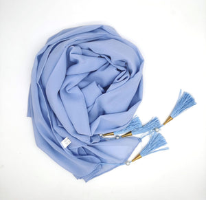 Hijab With Tassel – Elegant Shawl Headscarf for Women