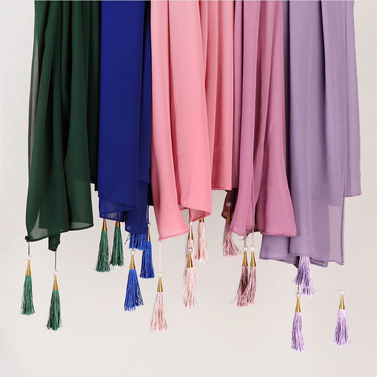 Hijab With Tassel – Elegant Shawl Headscarf for Women