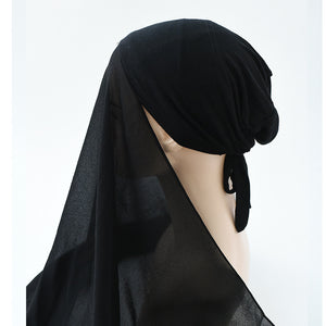 Sunscreen Hijab Hat – Adjustable Sun Protection Veil