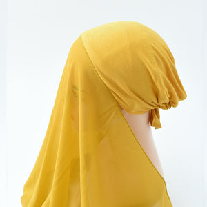 Sunscreen Hijab Hat – Adjustable Sun Protection Veil