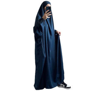  one piece prayer dress Amazon Abaya Dubai Turkey 