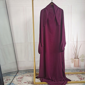  one piece prayer dress Amazon Abaya Dubai Turkey 